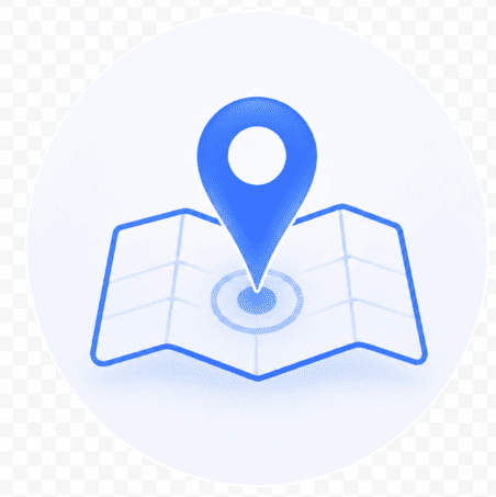Ícone de relacionamento no mapa
